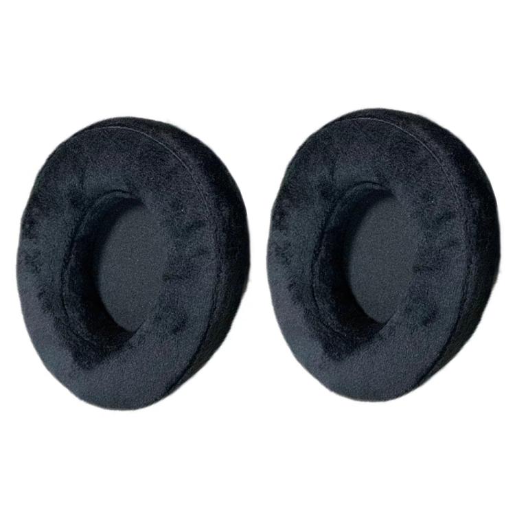 For Philips SHP9500 1pair Headphones Sponge Cover Earmuffs, Color: Black Flannel - Earmuff & Pad by buy2fix | Online Shopping UK | buy2fix
