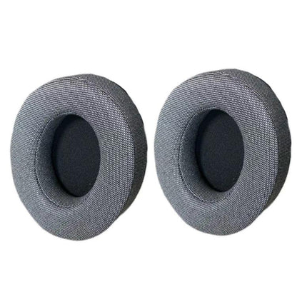 For Philips SHP9500 1pair Headphones Sponge Cover Earmuffs, Color: Gray Cotton Linen - Earmuff & Pad by buy2fix | Online Shopping UK | buy2fix