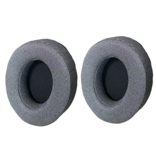 For Philips SHP9500 1pair Headphones Sponge Cover Earmuffs, Color: Gray Cotton Linen - Earmuff & Pad by buy2fix | Online Shopping UK | buy2fix