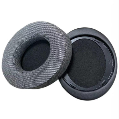 For Philips SHP9500 1pair Headphones Sponge Cover Earmuffs, Color: Gray Cotton Linen - Earmuff & Pad by buy2fix | Online Shopping UK | buy2fix