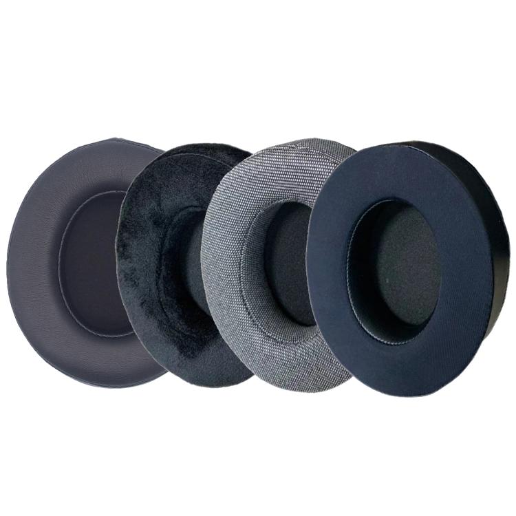 For Philips SHP9500 1pair Headphones Sponge Cover Earmuffs, Color: Black Flannel - Earmuff & Pad by buy2fix | Online Shopping UK | buy2fix