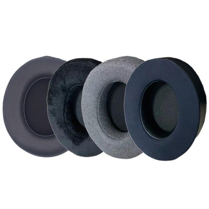 For Philips SHP9500 1pair Headphones Sponge Cover Earmuffs, Color: Black Flannel - Earmuff & Pad by buy2fix | Online Shopping UK | buy2fix