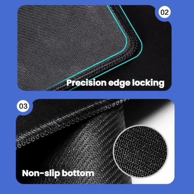 Keyboard Shortcut Desk Mat Mouse Pad Non-Slip Office Desk Pad With Computer Commands 300x800x3mm(No.14) - Mouse Pads by buy2fix | Online Shopping UK | buy2fix