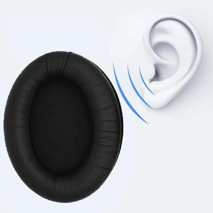 1pair Headphones Sponge Cover Earmuffs For Sennheiser HD418 / 429 / 439 / 449, Color: Flannel - Earmuff & Pad by buy2fix | Online Shopping UK | buy2fix