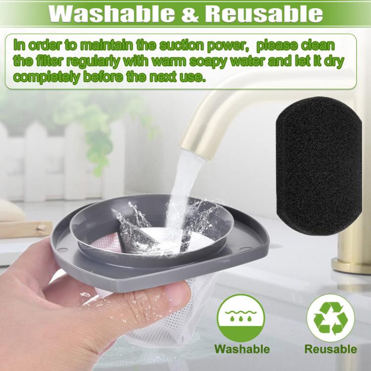 10pcs Sponge For Bissell Bissell 2033 Filter Cartridge Vacuum Cleaner Accessories Hepa Filter Cartridge - For Bissell Accessories by buy2fix | Online Shopping UK | buy2fix