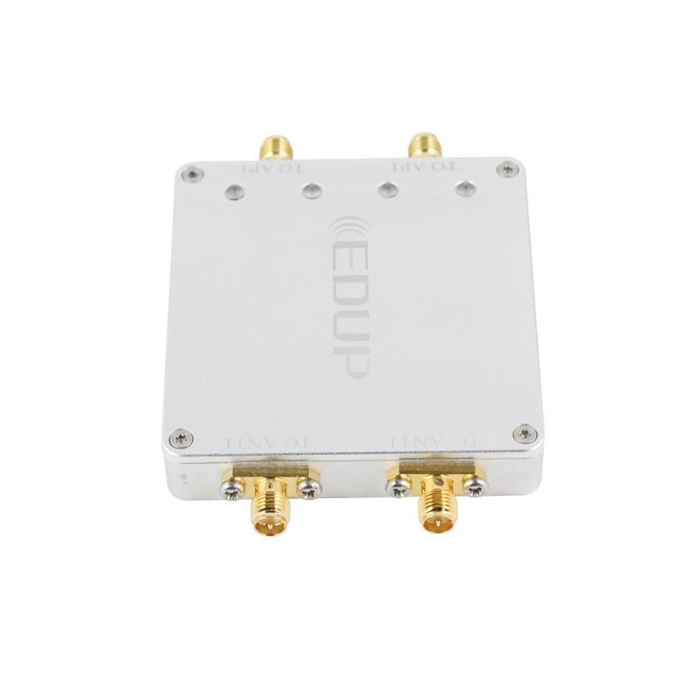 EDUP EP-AB025 5.8G+5.8G WiFi Signal Amplifier Remote Control Dual Channel 4W Expander - Broadband Amplifiers by EDUP | Online Shopping UK | buy2fix