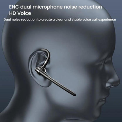 YYK-526 On-Ear Bluetooth Earphone AI Noise Reduction HD Talking Business Earphone - Bluetooth Earphone by buy2fix | Online Shopping UK | buy2fix