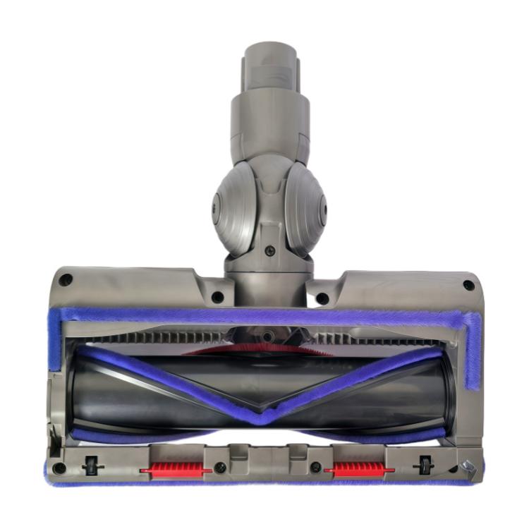 Adjustable Suction Floor Brush for Dyson V7 / V8 / V10 / V11 / V15 / G5 Vacuum Cleaners, Spec: Soft Head+Bristle Roller Set - For Dyson Accessories by buy2fix | Online Shopping UK | buy2fix