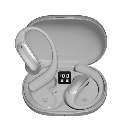 M127 AI Smart Translation Bluetooth Earphones(Silver Gray) -  by buy2fix | Online Shopping UK | buy2fix