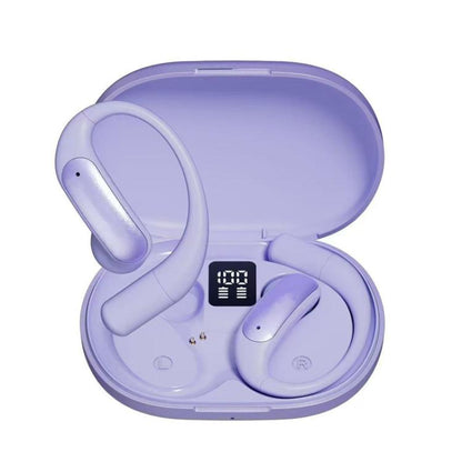 M127 AI Smart Translation Bluetooth Earphones(Purple) -  by buy2fix | Online Shopping UK | buy2fix