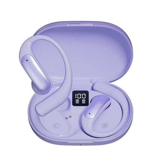 M127 AI Smart Translation Bluetooth Earphones(Purple) -  by buy2fix | Online Shopping UK | buy2fix
