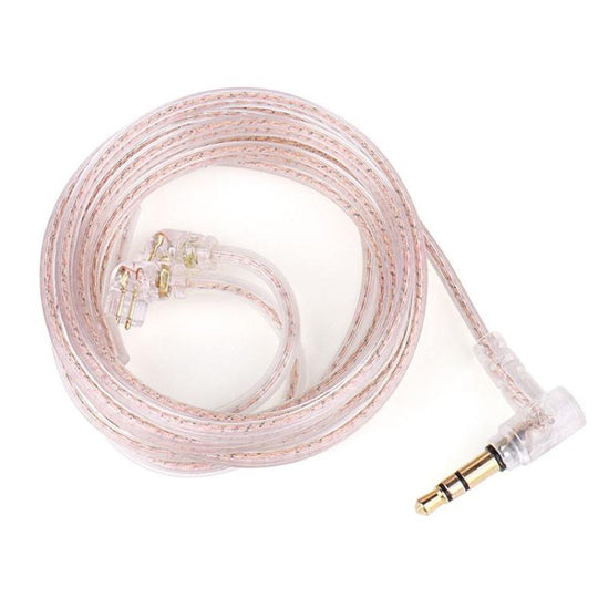 CVJ Dual Parallel 2 Pin 0.78mm S Universal Headphone Cable, Style: Without Mic