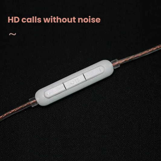 CVJ Dual Parallel 2 Pin 0.78mm S Universal Headphone Cable, Style: With Mic - Cable & Splitter by CVJ | Online Shopping UK | buy2fix