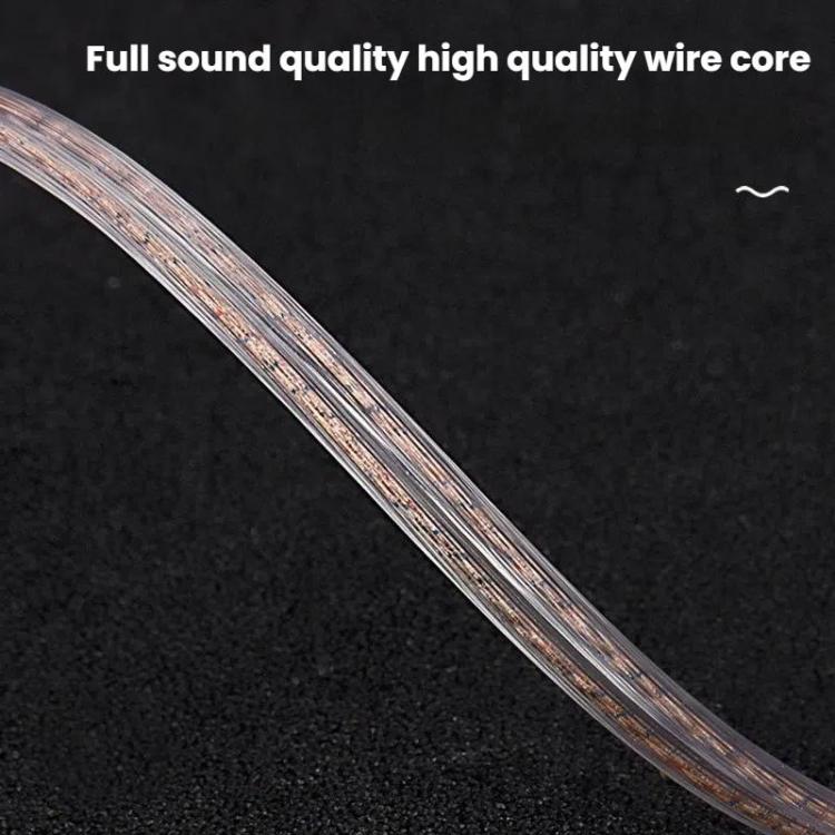 CVJ Dual Parallel 2 Pin 0.78mm S Universal Headphone Cable, Style: With Mic - Cable & Splitter by CVJ | Online Shopping UK | buy2fix