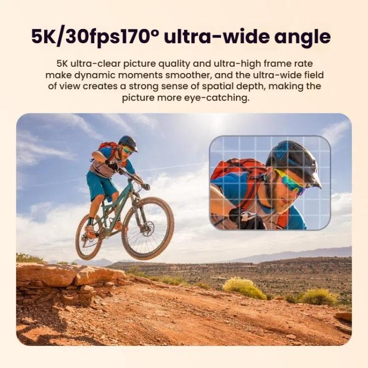 M40R With Remote Control 5K Action Camera Anti-Shake Outdoor HD Shooting Cycling Recorder Under Dive Camera - Sports Camera by buy2fix | Online Shopping UK | buy2fix