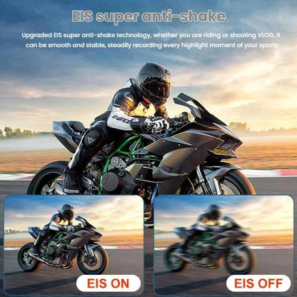 M40TRW With Touch Screen + Remote Control + Microphone 5K Action Camera Anti-Shake Outdoor HD Shooting Cycling Recorder Under Dive Camera - Sports Camera by buy2fix | Online Shopping UK | buy2fix