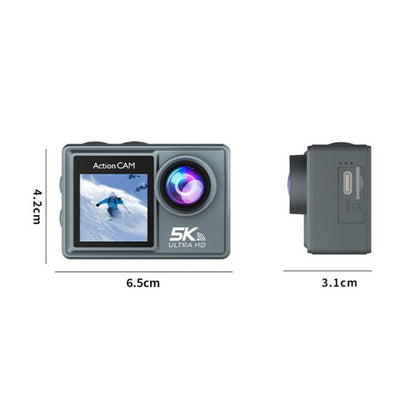 M40R With Remote Control 5K Action Camera Anti-Shake Outdoor HD Shooting Cycling Recorder Under Dive Camera - Sports Camera by buy2fix | Online Shopping UK | buy2fix