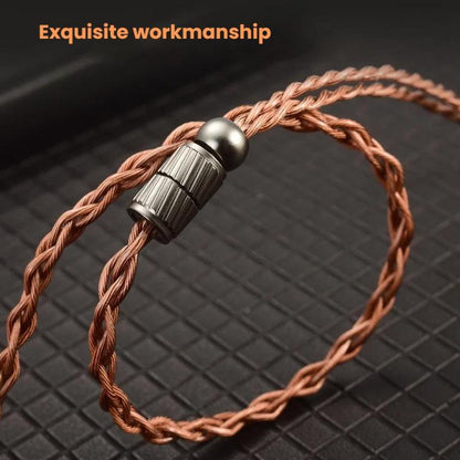 CVJ VS400 Interchangeable Audio Plug Oxygen-Free Copper Headphone Upgrade Cable, Style: 4.4mm S Pin - Cable & Splitter by CVJ | Online Shopping UK | buy2fix