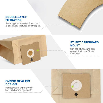 2pcs For Bissell 4122 / 2154A Vacuum Cleaner Dust Collecting Paper Bags Dust Filter Bags - For Bissell Accessories by buy2fix | Online Shopping UK | buy2fix