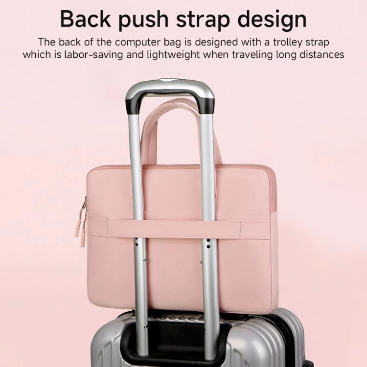 15-15.6inch Universal Laptop Bag Briefcase Multifunctional Shockproof Computer Bag, Color: Gray - 15.6 - 17 inch by buy2fix | Online Shopping UK | buy2fix