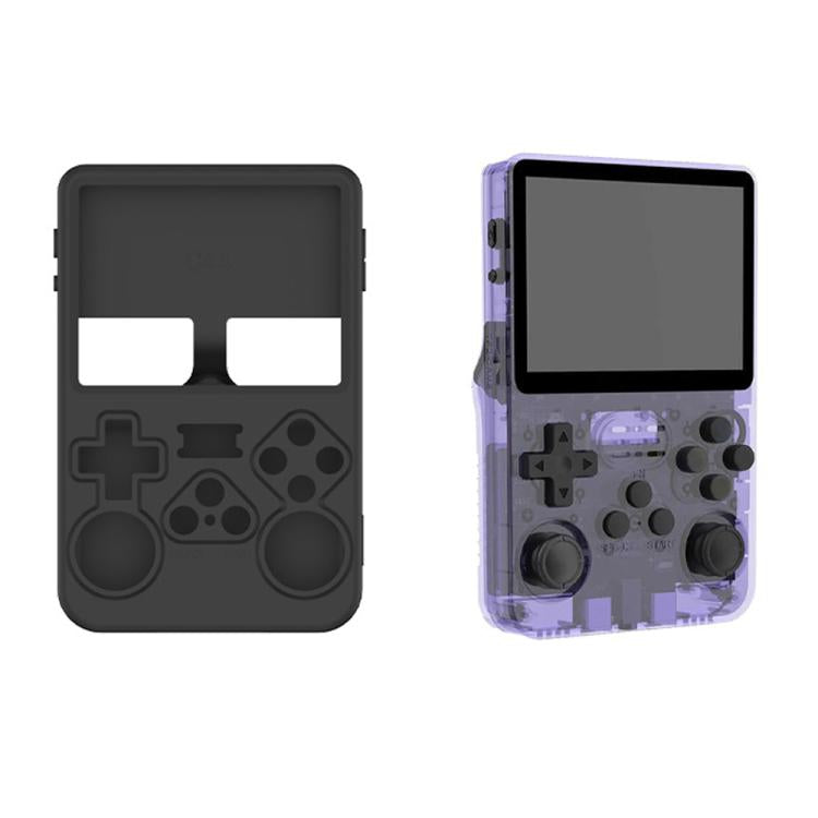 For ANBERNIC R36S Handheld Game Consoles Dustproof Silicone Protective Cover(Black) - Cases by buy2fix | Online Shopping UK | buy2fix