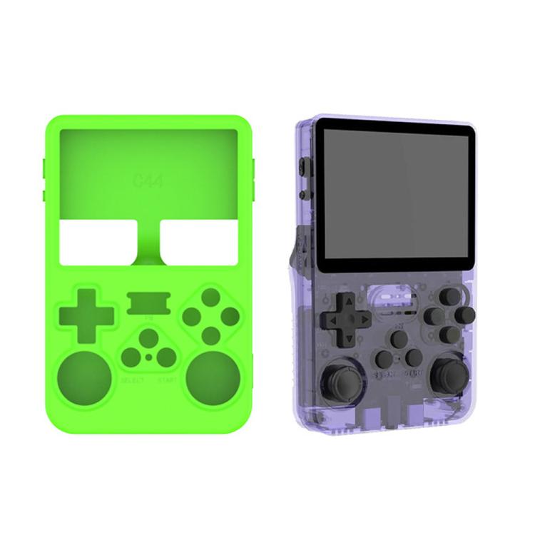 For ANBERNIC R36S Handheld Game Consoles Dustproof Silicone Protective Cover(Luminous Green) - Cases by buy2fix | Online Shopping UK | buy2fix