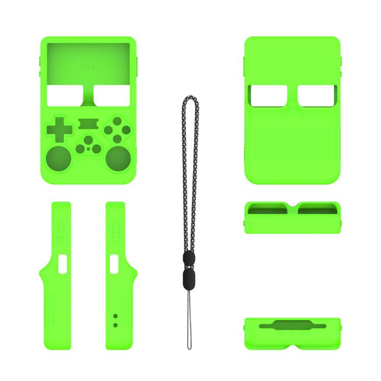 For ANBERNIC R36S Handheld Game Consoles Dustproof Silicone Protective Cover(Luminous Green) - Cases by buy2fix | Online Shopping UK | buy2fix