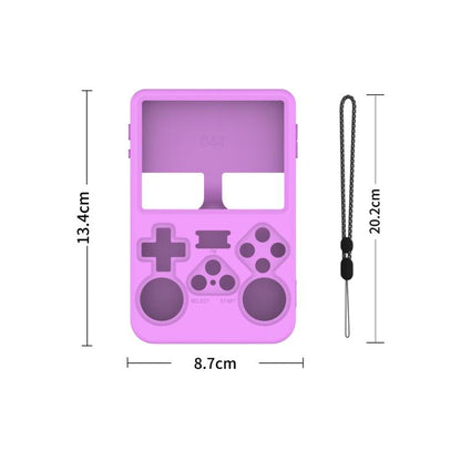 For ANBERNIC R36S Handheld Game Consoles Dustproof Silicone Protective Cover(Light Purple) - Cases by buy2fix | Online Shopping UK | buy2fix