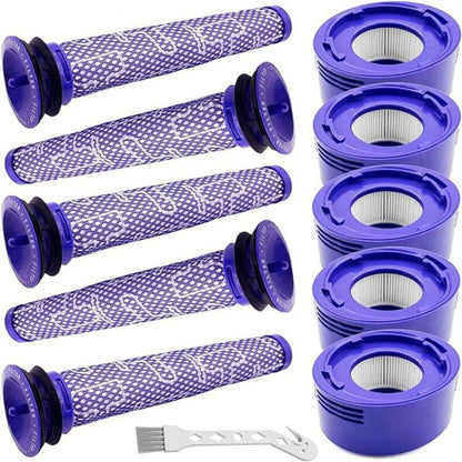 11 In 1 Replacement Filter Kit For Dyson V7/V8 Vacuum Cleaner HEPA Washable Accessories - For Dyson Accessories by buy2fix | Online Shopping UK | buy2fix
