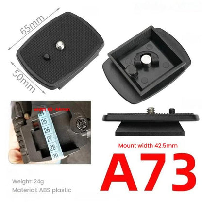 42.5mm Quick Release Plate For Tripod Smartphone/DSLR Camera Adapter - Quick Release Plate by buy2fix | Online Shopping UK | buy2fix