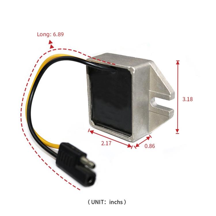 For Polaris Motorcycle Rectifier 2203873 4060123 4010793 4010301 - Voltage Stabilizer by buy2fix | Online Shopping UK | buy2fix