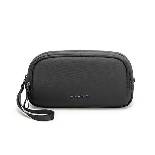 BANGE 3067 Travel Digital Storage Bag Multi-compartment Data Cable Daily Business Trip Handbag(Black)