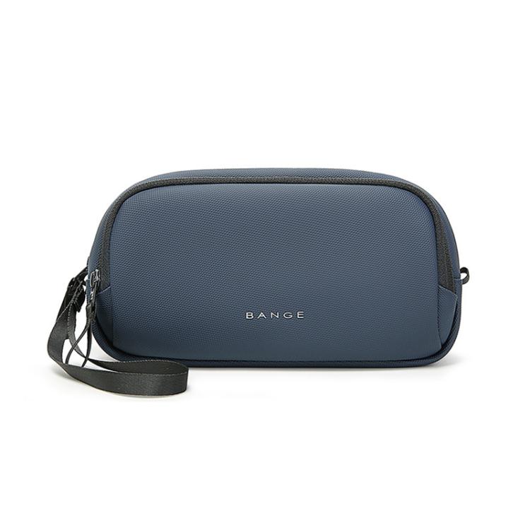 BANGE 3067 Travel Digital Storage Bag Multi-compartment Data Cable Daily Business Trip Handbag(Blue) - Digital Storage Bag by BANGE | Online Shopping UK | buy2fix