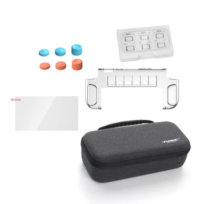 DOBE TNS-5112 For Switch 2 10 In 1 Host Storage Bag+Crystal Case+Tempered Film+Rocker Caps Drop Protection Set - Bags by DOBE | Online Shopping UK | buy2fix