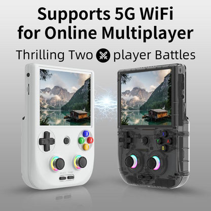 ANBERNIC RG406V 4 inch IPS Multi-Touch Portable Retro Gaming Console, Memory: 512G(Gray) - Pocket Console by ANBERNIC | Online Shopping UK | buy2fix