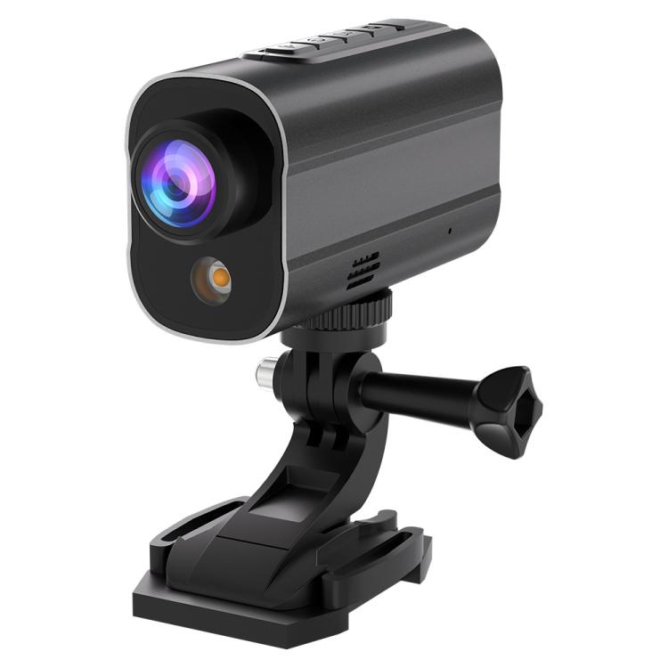 5K Action Camera WiFi Sport DV Riding Bicycle Drive Recorder With Led Light EIS Anti-shake(Black) - Video Cameras by buy2fix | Online Shopping UK | buy2fix