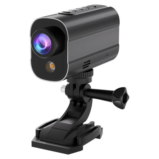 5K Action Camera WiFi Sport DV Riding Bicycle Drive Recorder With Led Light EIS Anti-shake(Black) - Video Cameras by buy2fix | Online Shopping UK | buy2fix