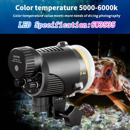 Sea Frogs SF-01  100M/328FT Underwater Strobe For Diving Photography(Black) - Shoe Mount Flashes by Sea Frogs | Online Shopping UK | buy2fix