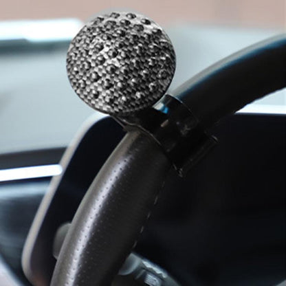 Car Steering Wheel Booster Non-Slip One-Handed Turning Assistant Ball, Style: Black-Massage Model - Steering Wheel Accessories by buy2fix | Online Shopping UK | buy2fix