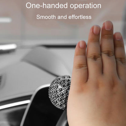 Car Steering Wheel Booster Non-Slip One-Handed Turning Assistant Ball, Style: Black-Massage Model - Steering Wheel Accessories by buy2fix | Online Shopping UK | buy2fix