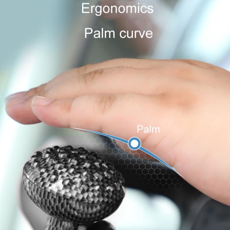 Car Steering Wheel Booster Non-Slip One-Handed Turning Assistant Ball, Style: Carbon Fiber Pattern-Massage Model - Steering Wheel Accessories by buy2fix | Online Shopping UK | buy2fix