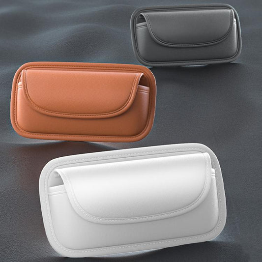 Car Glasses Clip Auto Sun Visor Storage and Fixed Inner Decoration(Black) - Sunglasses & Glasses Clips by buy2fix | Online Shopping UK | buy2fix