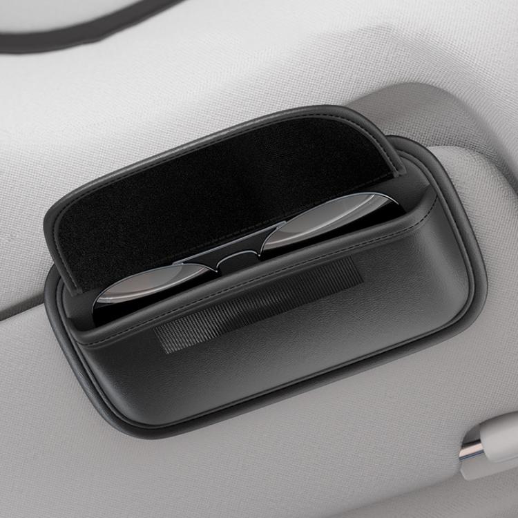 Car Glasses Clip Auto Sun Visor Storage and Fixed Inner Decoration(Gray) - Sunglasses & Glasses Clips by buy2fix | Online Shopping UK | buy2fix