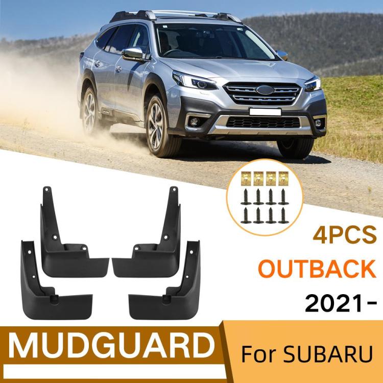 For 2021-2024 SUBARU Outback Car Tire Soft Fender(Black) - Wheels Tires & Parts by buy2fix | Online Shopping UK | buy2fix