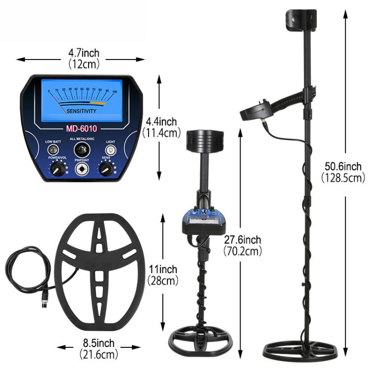 Goint MD-6010 Handheld Metal Detector High Sensitivity Underground Gold Detector Outdoor Treasure Hunter - Metal Detector by Goint | Online Shopping UK | buy2fix