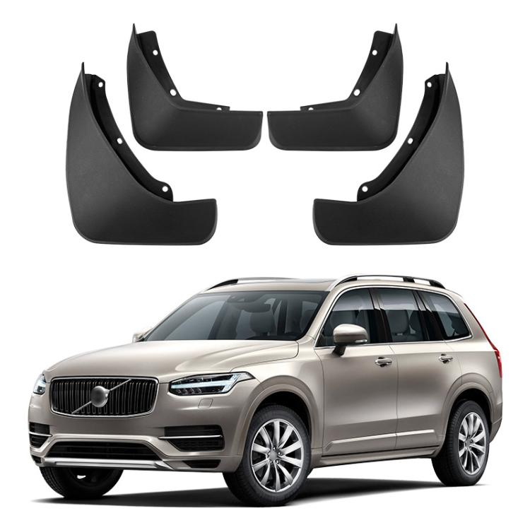 For 2015-2023 Volvo XC90 Car Tire Soft Rubber Mudguard(Black) - Wheels Tires & Parts by buy2fix | Online Shopping UK | buy2fix