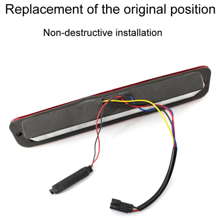 For Chevrolet Silverado 1999-2006 Car High Mount Brake Light LED Third Brake Signal Lamp OE 16525205 5978318 923240(Red White) - Brake Lights by buy2fix | Online Shopping UK | buy2fix