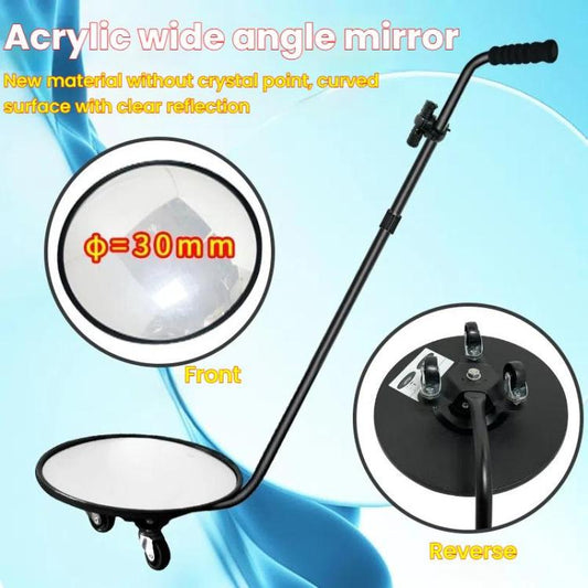 Goint V3 Retractable Pole Undercarriage Mirror Rotatable Undercarriage Inspection Reflector - Inspection Tools by Goint | Online Shopping UK | buy2fix