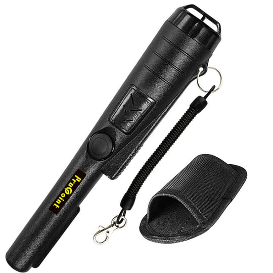 Goint IP67 Waterproof Handheld Metal Detector Outdoor Archaeological Treasure Hunter Security Detector(Black)
