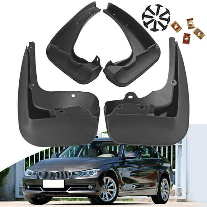 For 2013-2019 BMW 3 Series Car Tire Soft Rubber Mudguard - Wheels Tires & Parts by buy2fix | Online Shopping UK | buy2fix
